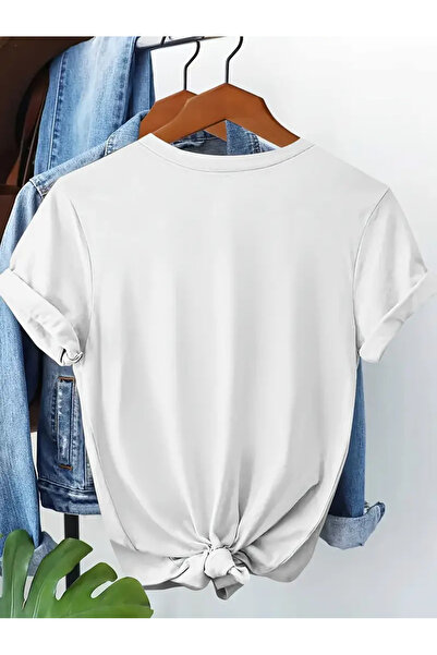 l'eivor Witch & Broom Printed Women's Cotton T-Shirt