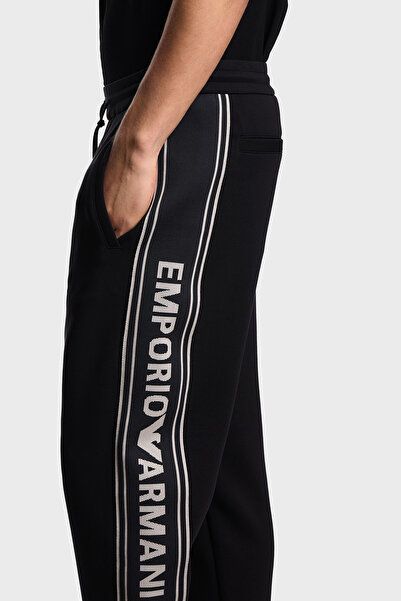 Emporio Armani Logolu Relaxed Fit Normal Bel Lastikli Paça Jogger Pantolon Erkek PANTOLON EM002914 A
