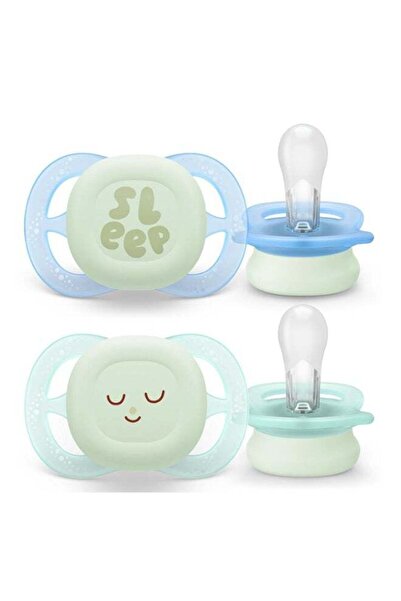 Philips Avent Philips Avent Ultra Start Nighttime Soother 0-2M Boy X2