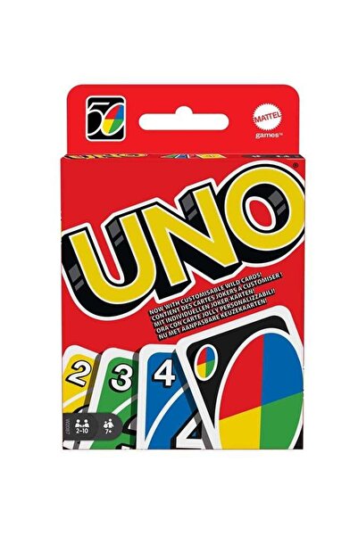 Mattel Games لعبة UNO الكلاسيكية الأصلية - لعبة ورق كلاسيكية مع بطاقات جامحة قابلة للتخصيص، وحركة تبديل الأيدي، وإثارة