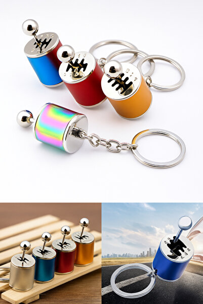 Kolezia سلسلة مفاتيح أوتوماتيكية ثلاثية الأبعاد مصغرة لعلبة التروس - صندوق تر...