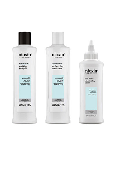 Nioxin Scalp Recovery – Anti-schuppen-set – Schuppenbildung Und Juckende Kopfhaut, 3 Einheiten
