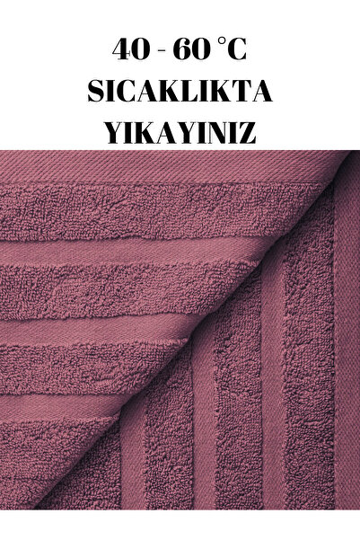 KAYABEY HOME Банний рушник для душу 100% бавовна з лінійним візерунком 70 х 140 см 305 г Один штука