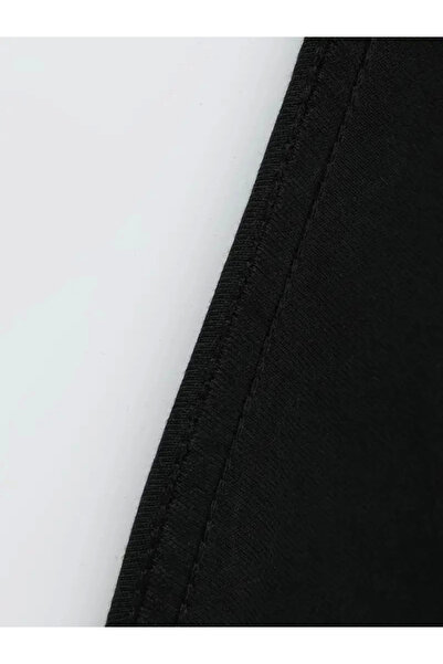 Kanonik Education Printed Oversize Crew Neck T-Shirt - Black