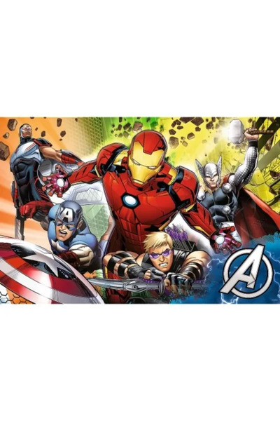 JollyMag Puzzle Trefl Primo Super Maxi 24 Disney Marvel Razbunatorii Puternici