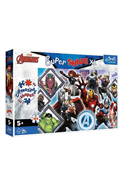 JollyMag PUZZLE TREFL PRIMO SUPER SHAPE XXL 104 AVENGERS