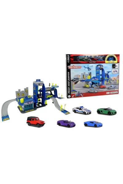 Majorette CREATIX SET SECTIA DE POLITIE CU SUNETE SI LUMINI