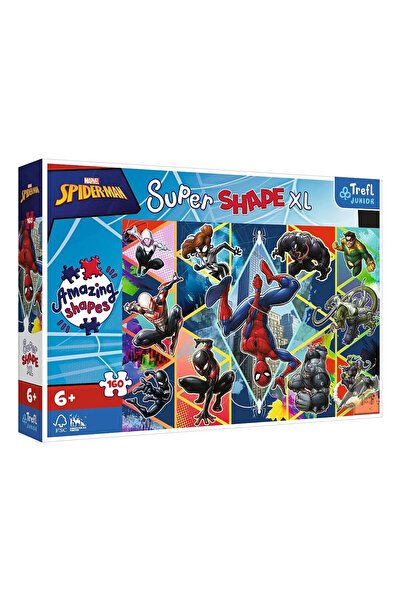 JollyMag Puzzle Trefl Primo Super Shape XXL 160 Spiderman