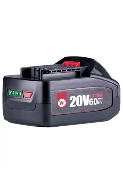 Worcraft Baterie pro nářadí, 20 V, 6 Ah Li-ion
