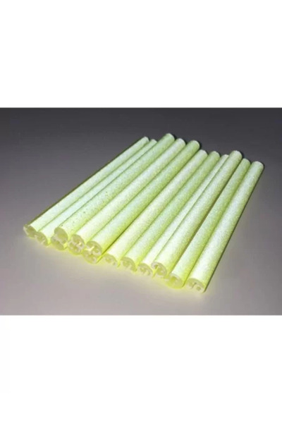 Avex Set 12 ornamente din material reflectorizant pentru spite bicicleta, culoare galben