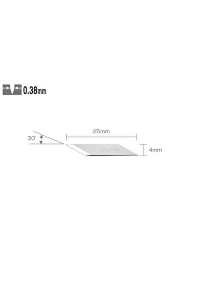 Olfa Lame cutter pentru decoratii, AK-5, 4 mm, 30 buc,