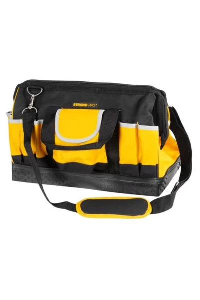 Strend Pro Tool bag with transport strap, textile, max 20 kg, 44 x 25 x 24 cm, Strend Pro