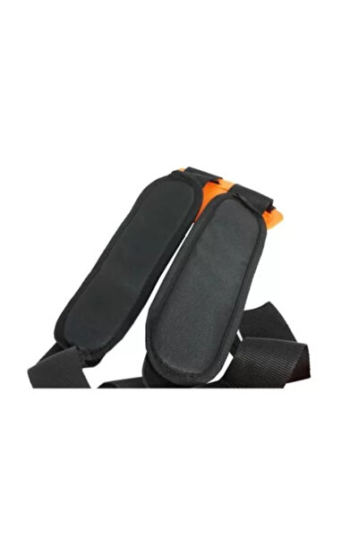 micul fermier Postroj pro křovinořez/vyžínač, Micul Fermier, plátěné popruhy, oranžový a černý, 27 x 20 x 2 cm