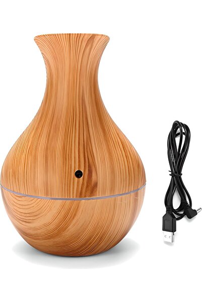 Retoo Aroma Diffuser Ultrasonic Aromatherapy LED 130ml - Wood