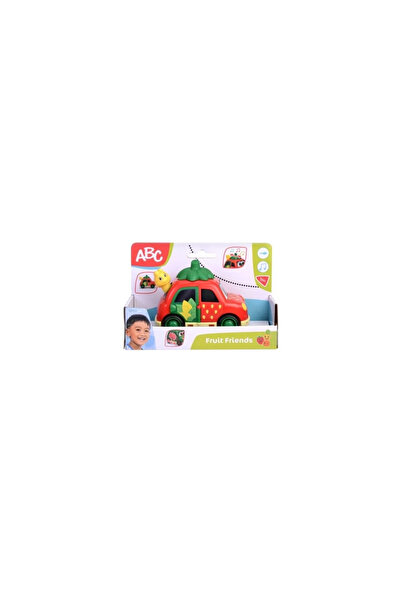 JollyMag ABC Fruit Friends Masinuta Capsuna 12 CM