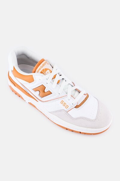 New Balance Men BB550LSC Lace Up Outdoor Shoes, White