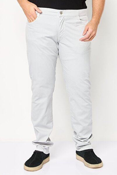 Harmont & Blaine Men Narrow Fit Brand Logo Chino Pants, Grey