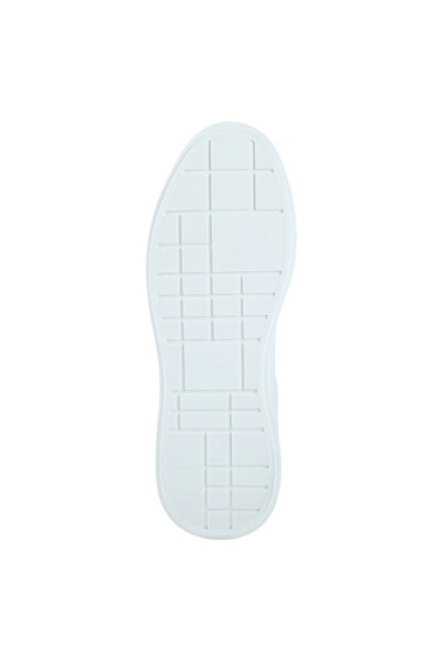 Calvin Klein Pánské bílé kožené boty s robustní podrážkou (YM0YM01344-01W)