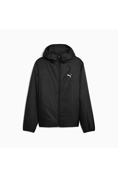 Puma Ανδρικό μαύρο παλτό Essentials (688296-01)