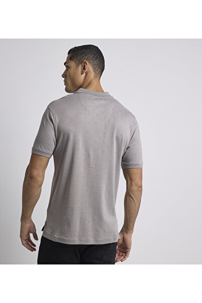 Ben Sherman Men's Gray Knit Polo