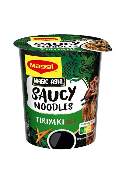 Maggi Magic Asia Saucy Noodles, taitei in sos teriyaki , 75g