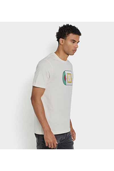 Ben Sherman Men's White Crew Neck Tee