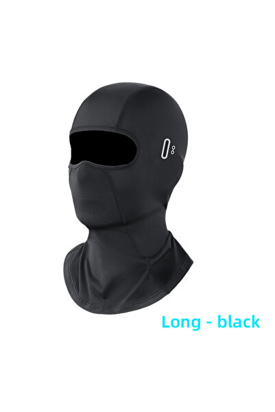 Choice1 مريلة طويلة سوداء اللون وقاية من الشمس مصنوعة من حرير الثلج، مناسبة ل...