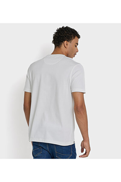 Ben Sherman Men's White Crew Neck Tee
