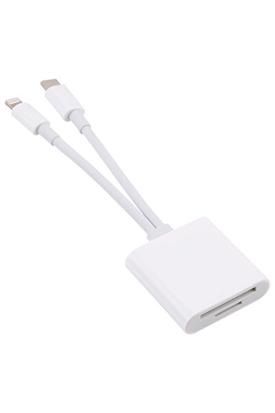 TEKNOCEPNET Ally Nk-101Yst Pro Type-C/Lightning to Sd-Tf Card Converter Adapter-(5775) - Bs7958-9489