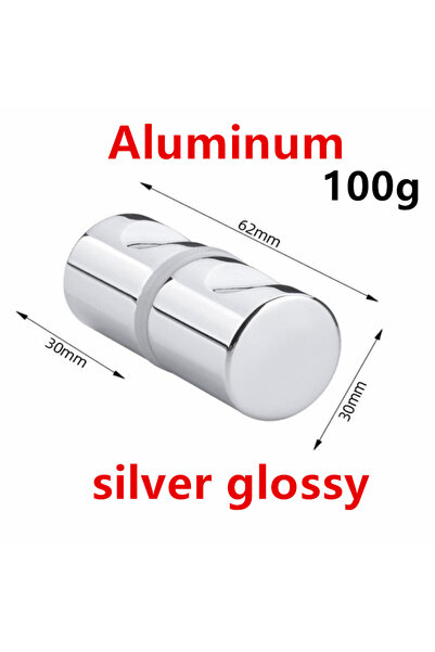 Choice11 aluminum 304 Stainless Aluminum alloy single hole glass door handle ...