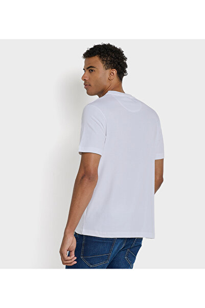 Ben Sherman Men's White Crew Neck Tee