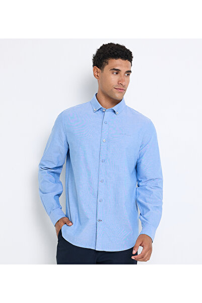Ben Sherman Men's Blue Casual Shirt