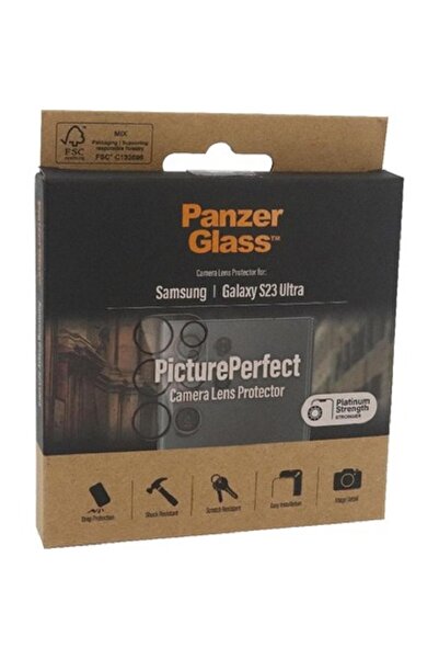 Panzer Glass واقي عدسة الكاميرا PicturePerfect (إطار كامل) ملحق كاميرا الهاتف...