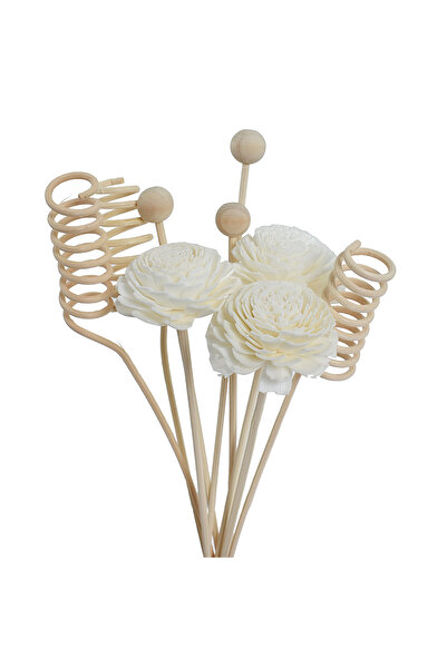 Choice6 01 9pcsTSW1019 6PCS/8PCS/9PCS Artificial Flower Rattan Reed Fragrance...