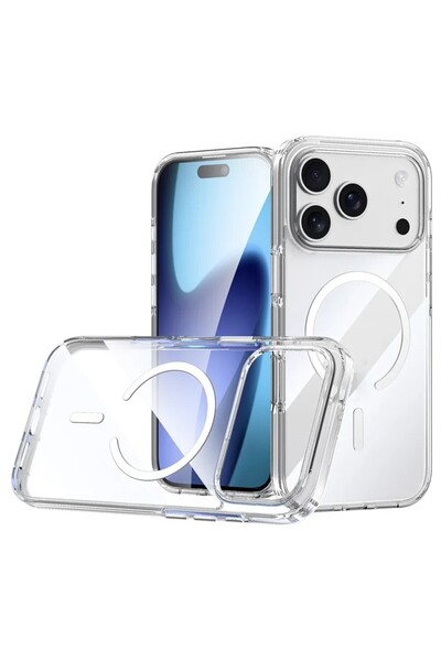 REDz Accessories Carcasă simplă cu Magsafe pentru iPhone 17 Pro Max, încărcar...