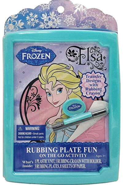 Disney Fashion Rubbing Plates Set – Create Outfits with Magical Characters for Kids Ages 4 and Up
