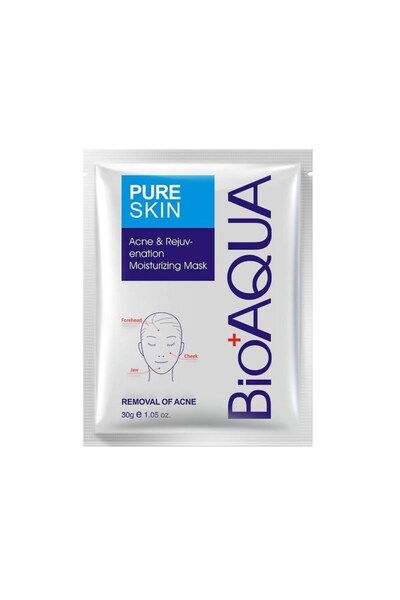 Bioaqua Anti-acne Sheet Mask Pure Skin, 30 g