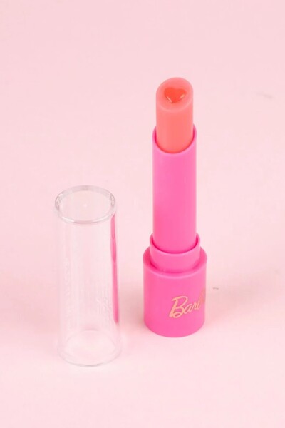 Barbie Lisanslı Pembe Serisi 2'si 1 Arada Dudak Balsamı - Gül