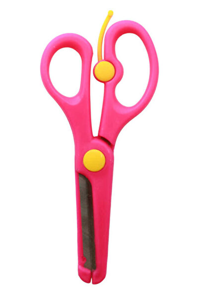 Puti مقص مدرسي ذو طرف حماية (الرمز: 0966) للبنات