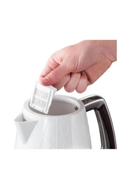 RUSSELL HOBBS Fierbator Russell Hobbs Structure 28080-70, 2400 W, 1.7 L, Fierbere rapida (Alb/Argintiu)