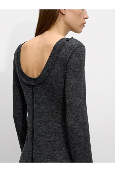 PARFOIS Uzun Kollu Elbise