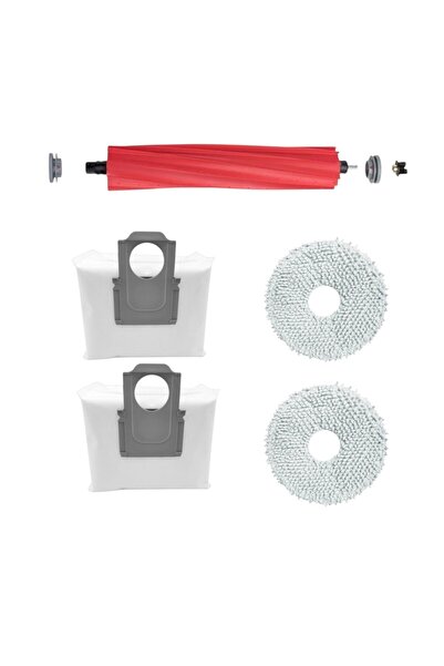 ROPALDE مجموعة قطع غيار متوافقة مع 5 قطع لمكنسة Roborock QRevo L الروبوتية