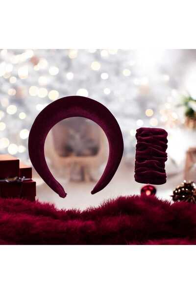 Home مجموعة مكياج مع إسفنجة ناعمة بلون أحمر خمري