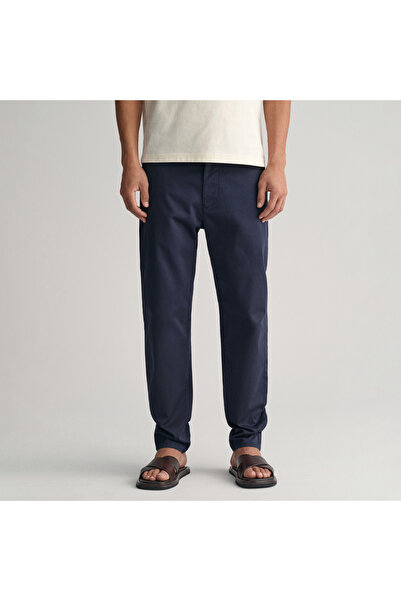 Gant Erkek Lacivert Regular Fit Chino Pantolon