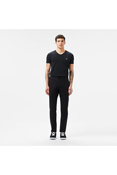 Lacoste Erkek Slim Fit Siyah Pantolon
