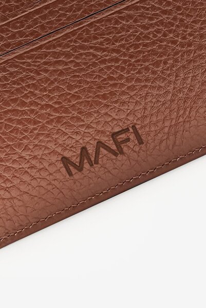MAFİ Enduro Folding Genuine Leather Strap Card Holder – Id & Driver's License Compartment