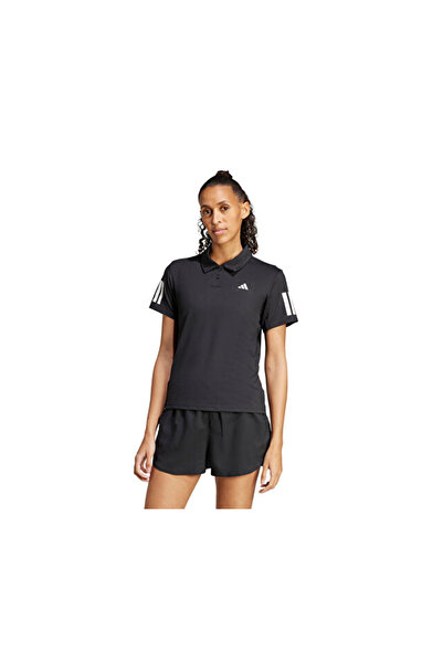 adidas Club Polo Women's Tennis Polo T-Shirt Jp1802 Black