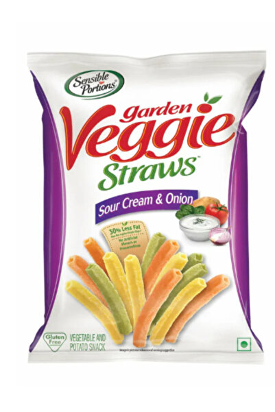 sensible قطع خضار مشكلة من بستاني، كريمة حامضة وبصل، 120 غرام × 6 قطع