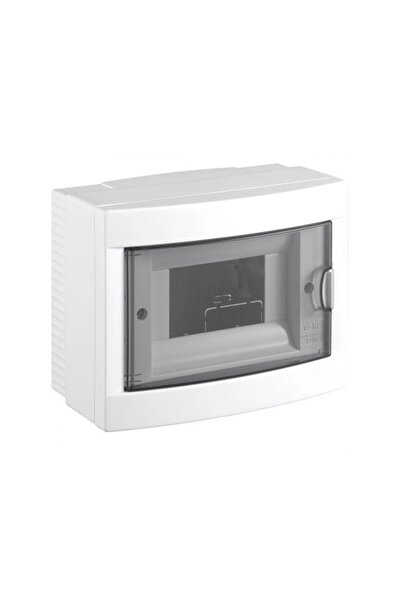 VİKO Tablou electric din plastic, exterior și interior, 6 module, Viko, alb