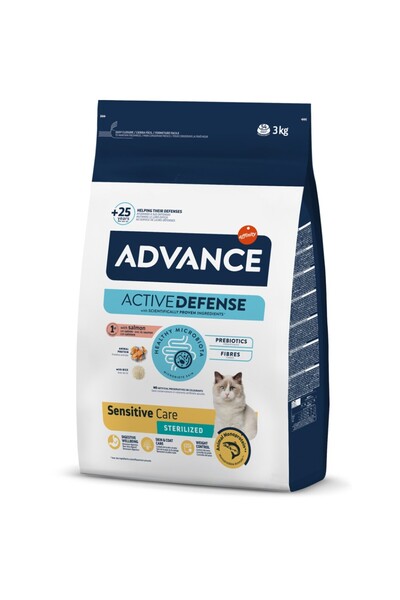 Advance Cat food Sterilized Salmon Sensitive 3 kg